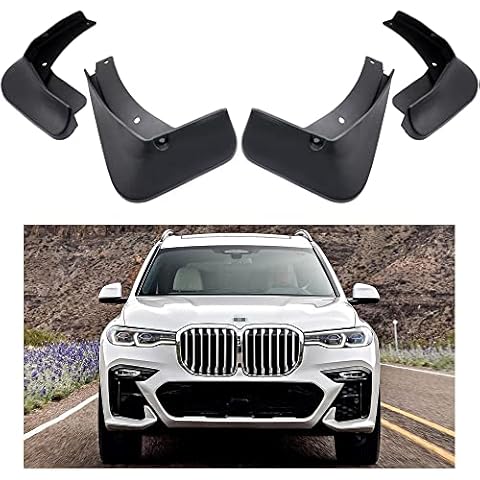 MOERTIFEI Car Mudguard Fender Mud Flaps Splash Guards Compatible with BMW X7 40i / 50i / M50i 2019 2020 2021 2022 2023 2024 (No Running Boards) Cover