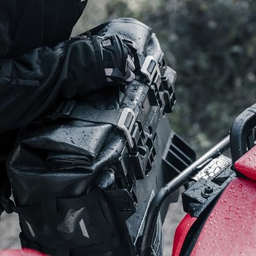 wasserdichte Satteltaschen Terra TR30 – IPX6 wasserdichte Abenteuer-Seitentaschen, 60L Kapazität, Doppelverriegelungssystem – Kompatibel mit 3P & 4P System, entworfen in Barcelona