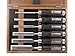 Narex 6 pc Set 6 mm (1/4), 10 (3/8), 12 (1/2), 16 (5/8), 20 (13/16), 26 (1-1/16) Woodworking Chisels in Wooden Presentation Box 853053