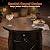 BALI OUTDOORS Propane Fire Pit Table Gas Firepit 30 Inch 50,000 BTU with Fire Glass Cover Lid for Patio, Garden, Backyard and Porch
