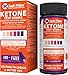Price comparison product image Ketone Keto Urine Test Strips. Look and Feel Great on a Low Carb Ketogenic Diet. Accurately Measure Your Fat Burning Ketosis Levels in 15 Seconds. 125 Strips.