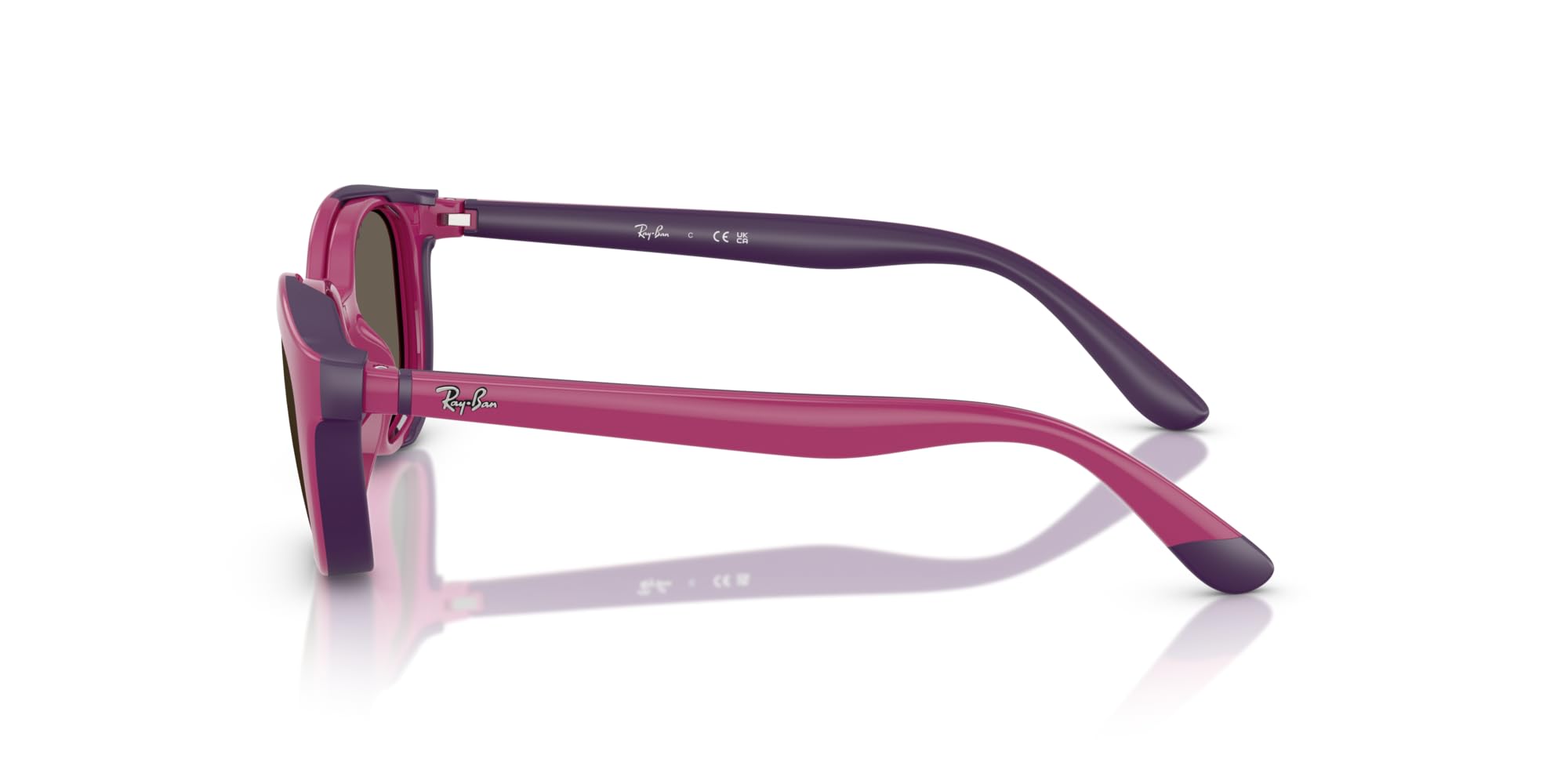 Ray-Ban Ry1632c okulary przeciwsłoneczne z klipsami, okrągłe oprawki do okularów na receptę