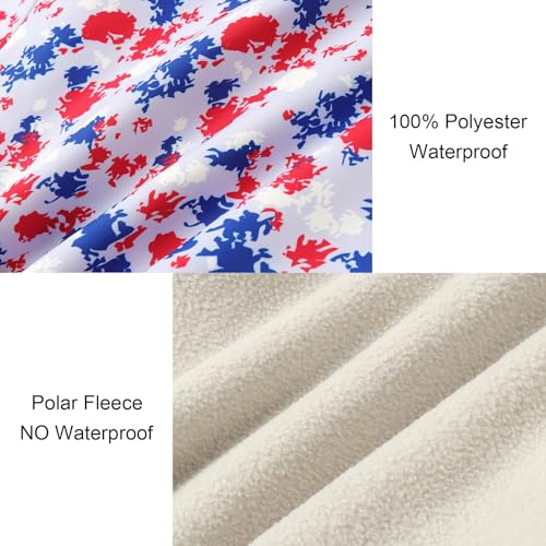 Mud Kingdom Kids Reversible Fleece Jacket for Boys and Girls Waterproof Hooded Coat with Camo Print Winter Warm Outerwear4