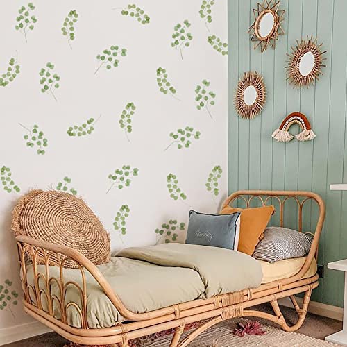 Funlife PA125 72Pcs Diy Wall Stickers, Peel And Stick Colorful Wall Decal For Window Play Room Decoration, Kids Baby Nursery Decor, Leaf Pattern4 thumb #2