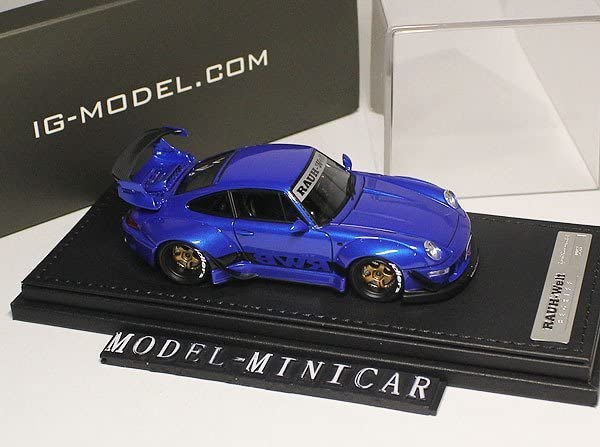 Amazon.co.jp: △入手困難！Blue！世界限定！IG 1/43 ミニカー