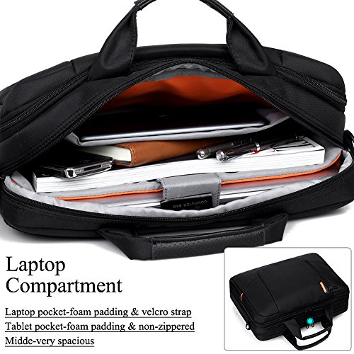 image for BRINCH(TM 17.3 inch New Soft Nylon Waterproof Laptop Computer Case Cov