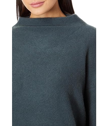 Image of Vince Women's Boiled Funnel Neck Pullover