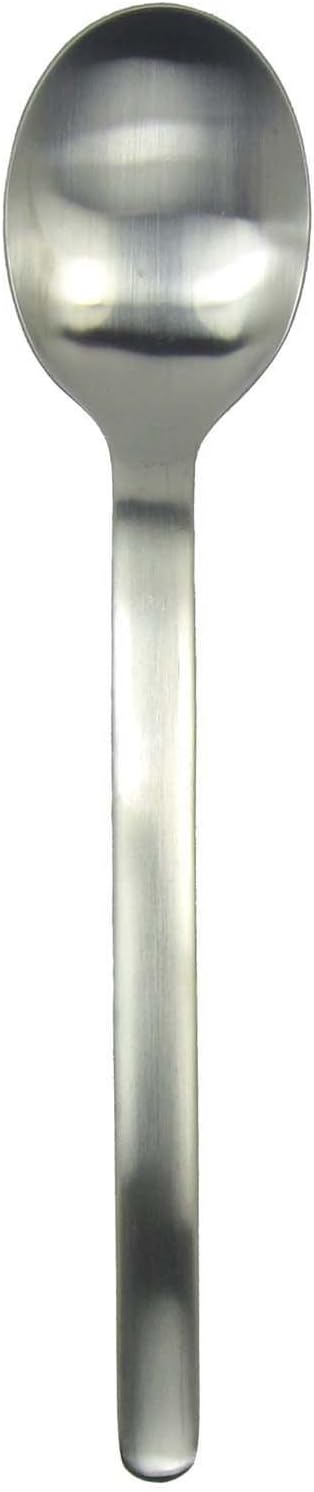 Nagao Country Dessert Spoons, Set of 12, 18-8 Stainless Steel, Made in Japan