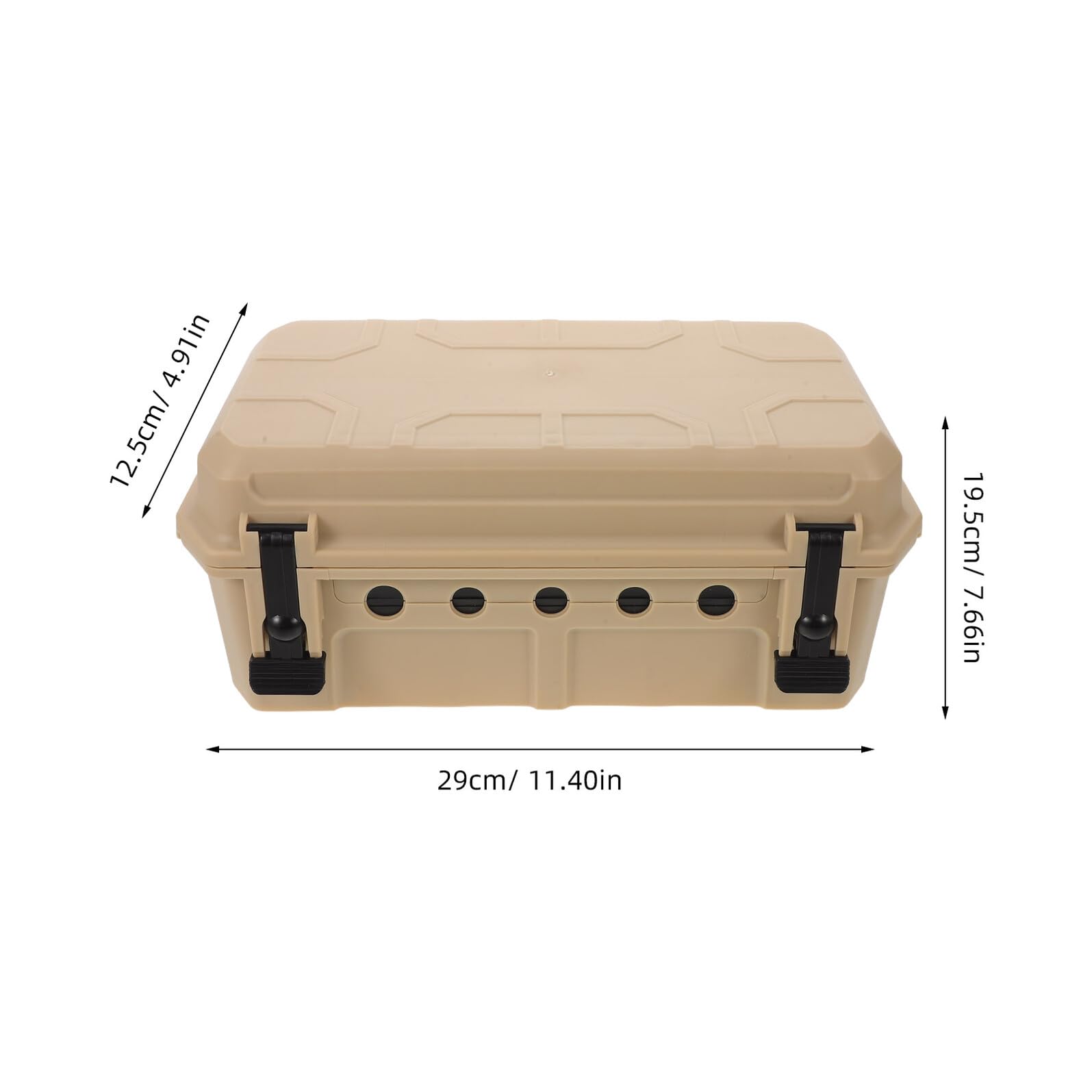 Scatola di Giunzione per Esterni Ip55 Grande Capacità 29X19X125 CM Scatola di Connessione Elettrica Resistente alle Intemperie Copertura per Cavi per Installazione Esterna e