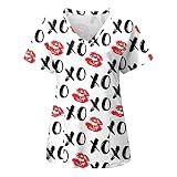 PTLLEND Damen GroßE GrößEn Oberteil Damen Farbblock Gestreift Beiläufig Rundhals Sweatshirt