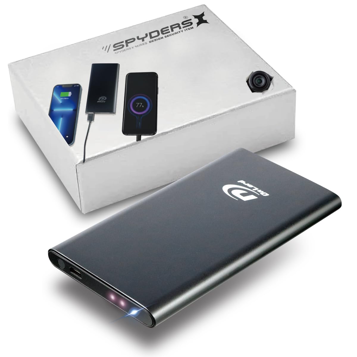 Amazon.co.jp: スパイダーズエックス(SPYDERSX) 1080P 充電器型