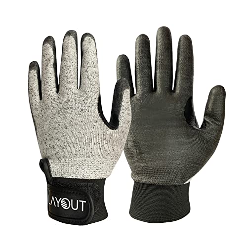 Layout Lite Ultimate Frisbee Gloves - Seamless...