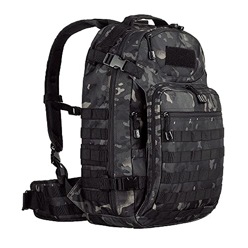 INVICTUS Mission Mochila, Preto (Warskin Black), 29 x 50 x 27 cm, 45 L
