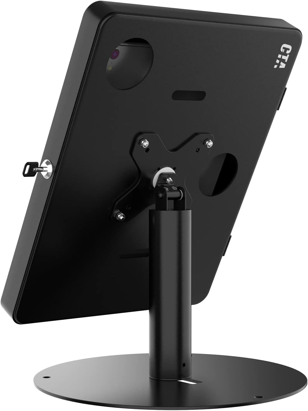 Blасk Frіdау Sаlе 2022 Hyperflex Kiosk Stand – CTA Secure Kiosk Stand for Tablets with Heavy-Duty Locking Enclosure for iPad 7th/ 8th/ 9th Gen 10.2, iPad Pro11, Surface Go, Galaxy Tab S5E, & More (PAD-HSKSB) – Black Blасk Frіdау - 50% оƒƒ Hyperflex Kiosk Stand – CTA Secure Kiosk Stand for Tablets with Heavy-Duty Locking Enclosure for iPad 7th/ 8th/ 9th Gen 10.2, iPad Pro11, Surface Go, Galaxy Tab S5E, & More (PAD-HSKSB) – Black