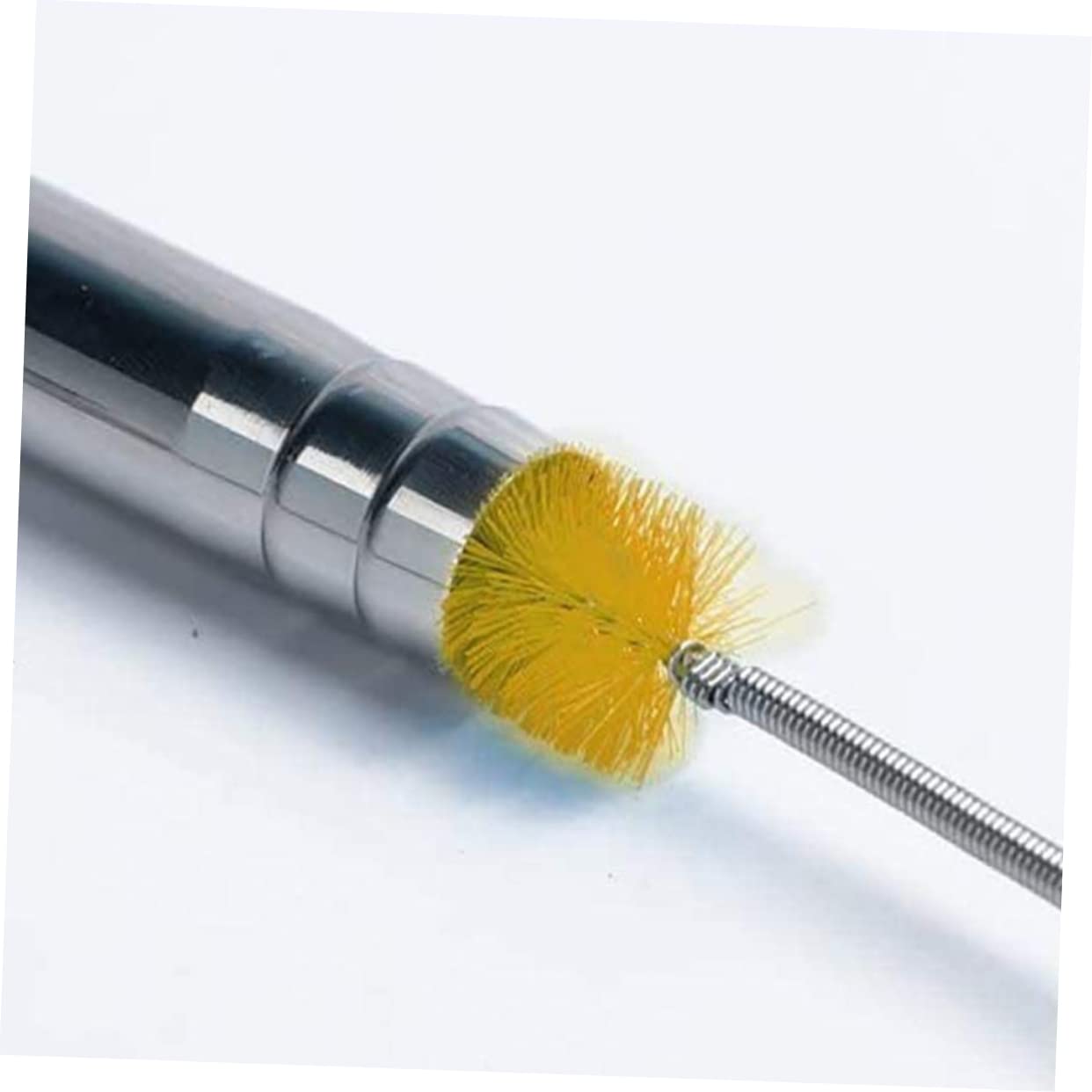 Beavorty 5 Sets Flexible Double Headed Cleaning Brush for Water Inlet and Outlet Fish Tank Brush and Rotating Bristles for Thorough Cleaning