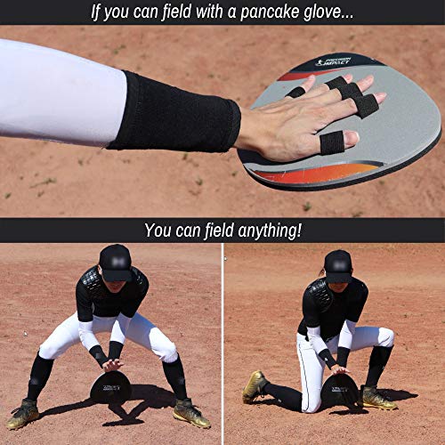 PRECISION IMPACT Softhands Foam Baseball Fielding Training Glove (2-Pack) - Thumbnail 2