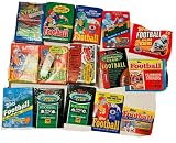 100 OLD TOPPS FOOTBALL CARDS ~ SEALED WAX PACKS CARD LOT (TOPPS ONLY)