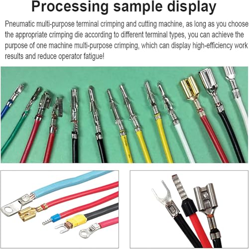 Pince à sertir pneumatique 1,3 T pour simplifier le câblage - 7
