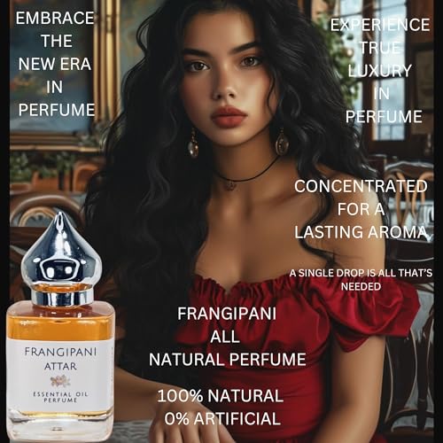 Aceite Esencial Perfume Frangipani Attar Absolute 8 ml miniatura 2