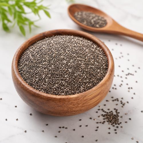 Image of LILA DRY FRUITS Seed Mix Chia Pumpkin Sunflower Watermelon Muskmelon Flax Seeds 100 g each