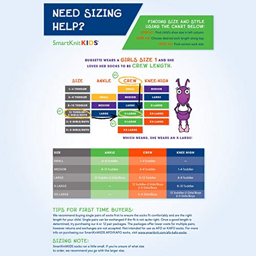 Sensory-Friendly Sensitivity Seamless Socks - 2 Pack (Pink & Black, 2X-Large)3