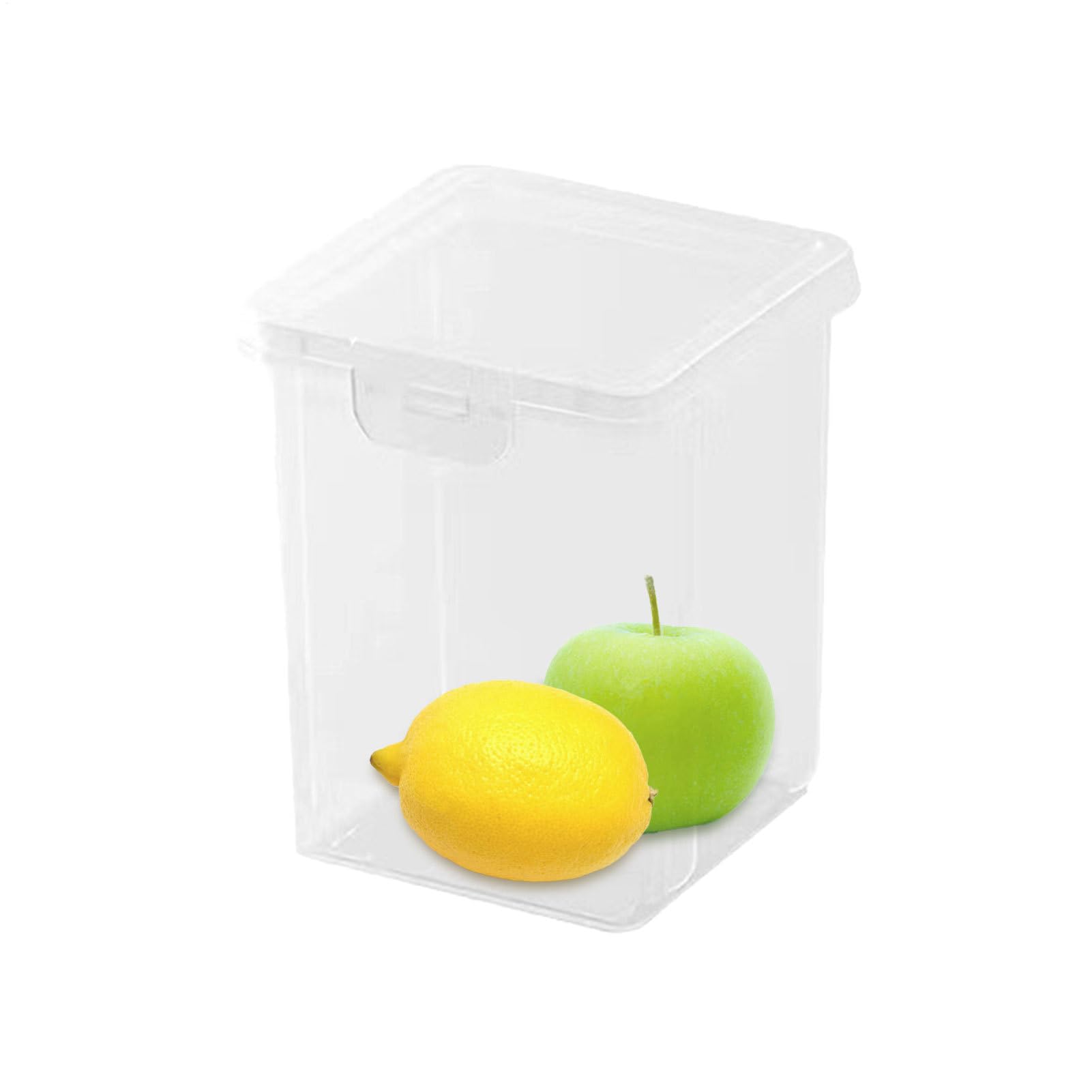 4 Kleine Baumwolltupfer-Boxen Für Unterwegs – Klar & Blau, Staubdicht, Für Wattestäbchen & Kleinkram
