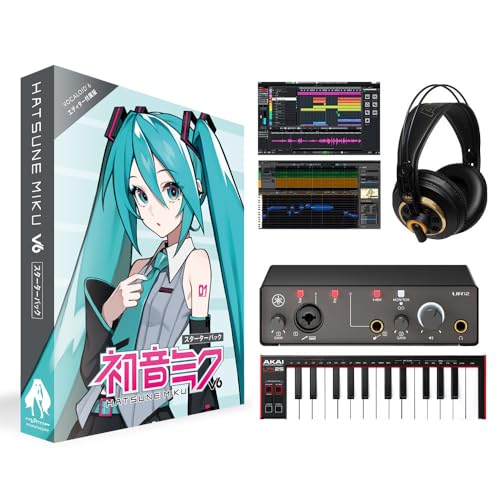 Amazon.co.jp: CRYPTON ミク V6 ボカロ初心者スターターセット MIKU