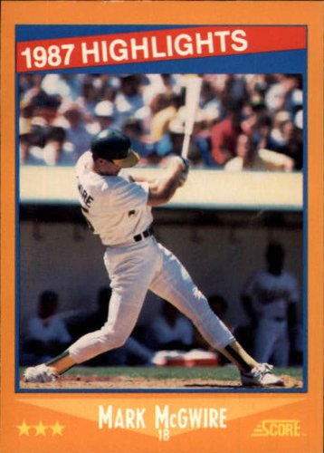 Amazon.com: 1988 Score Baseball Card #659 Mark McGwire