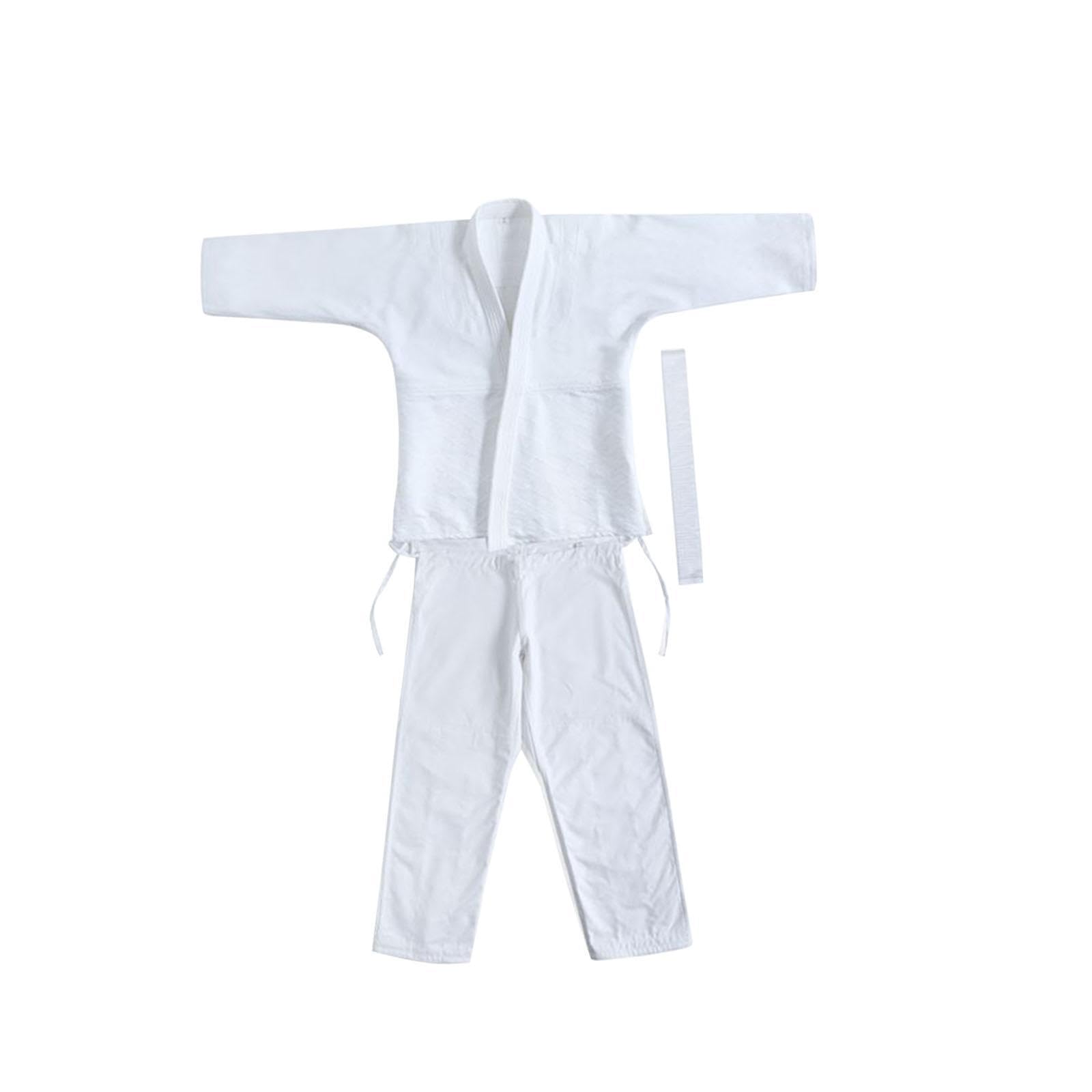 Judogi, Kimono de karaté, Uniforme,Blanc,155 cm