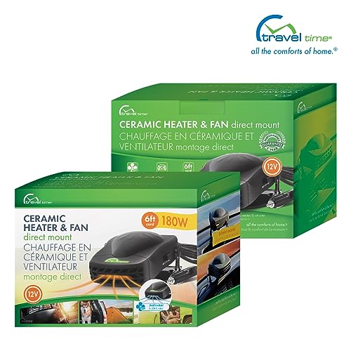 Travel Time 156-03221 12V Heater Fan, 180W thumb #8