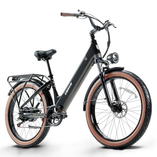 CEAYA Elektrofahrrad Aluminium 26 Zoll E Bike Herren Damen Pedelec 25km/h...