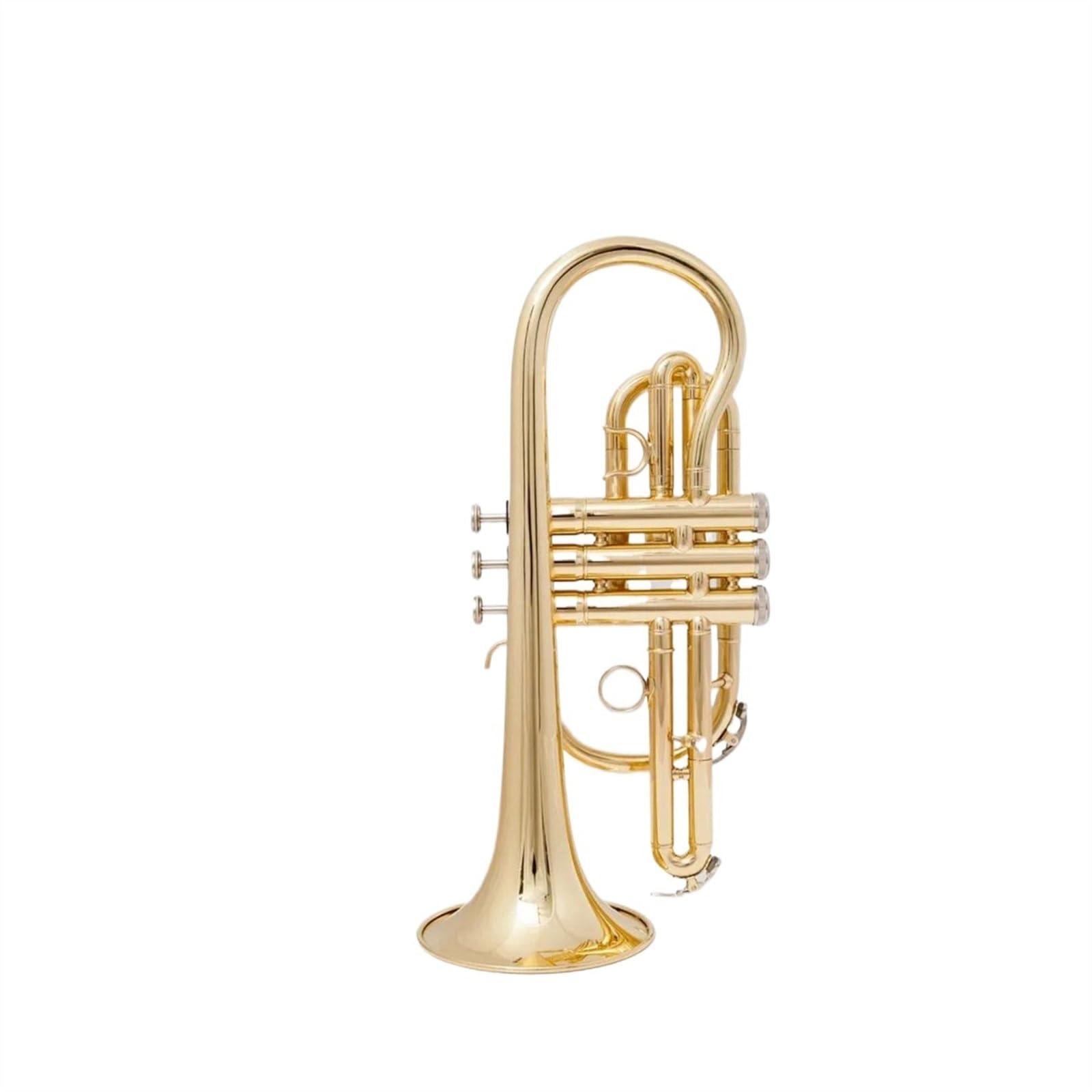 Standard Trąbka Bb Kornet Trąbka Mosiężna Międzynarodowy Instrument Muzyczny Z Futerałem Trąbka Instrument Dla Początkujących(Light green)