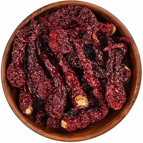 Image of Kashmiri Red Chilli Whole 200g | Lal Mirch Sabut Natural Dry | Strong Smoky Spice