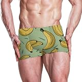 Montoj Bananen-Badehose für Herren, nahtloses Muster Gr. 56, 1