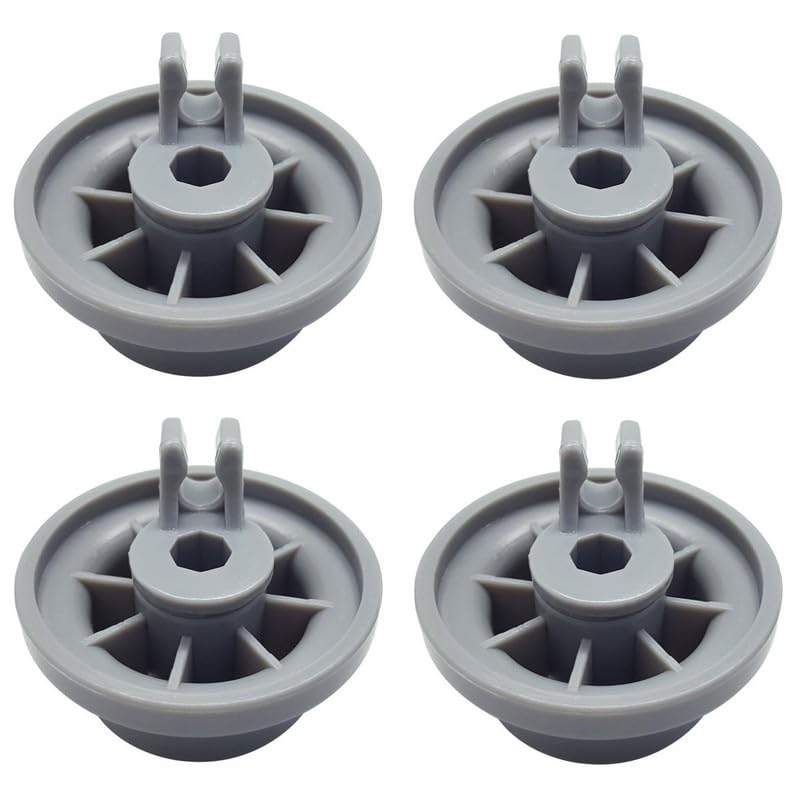 Voryiot 165314 4-Pack Dishwasher Lower Rack Wheel for Bosch & Kenmore, Replaces 00420198