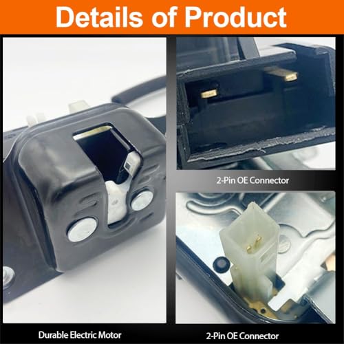 Image of Trunk Latch Compatible with 2010-2020 Grand Caravan /Journey, 2009-2016 Town and Country Rear Liftgate Tailgate Lock Actuator Assembly