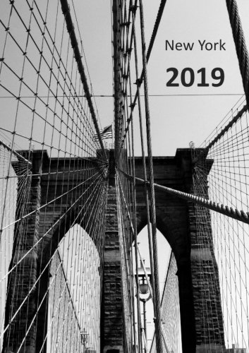 Kalender 2019 - New York Brooklyn Bridge: DIN A5 - 1 Woche auf 2 Seiten - Wochenkalender