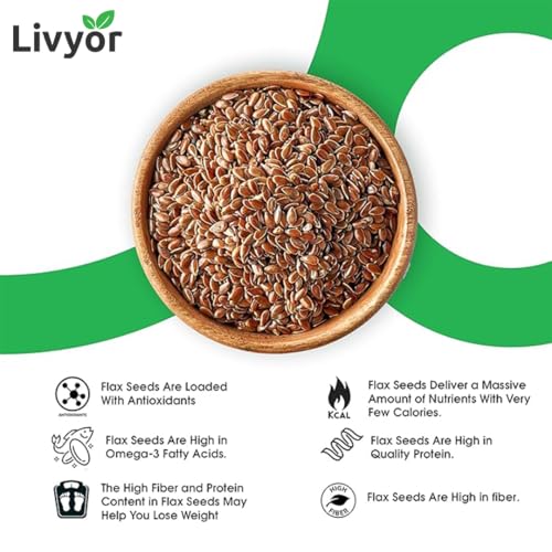Image of Livyor 4 in 1 Super seeds Combo for eating - 800g (200gx4) | Chia Seeds, Pumpkin Seeds, Flax Seeds, Sunflower Seeds - Combo | Weight management | Healthy and Nutritious | Pack of 4