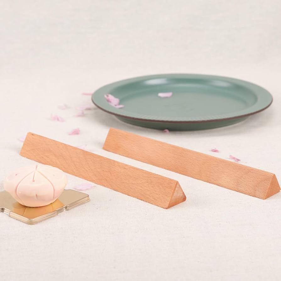 Amazon｜Umora 和菓子 製菓 押棒 三角押棒 木製 練りきり型 和菓子用