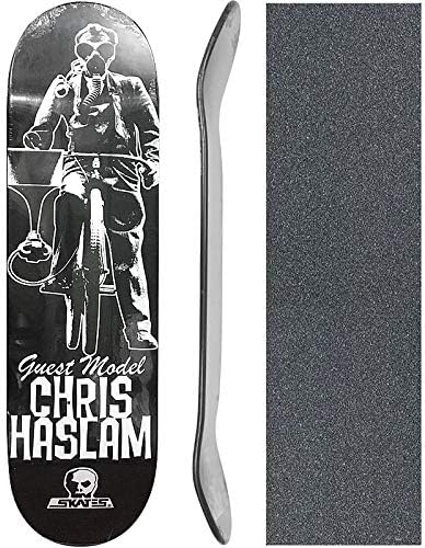 Skateboard Almost Chris Haslam – Viking Skull Cruiser – Édition Rare – Neuf