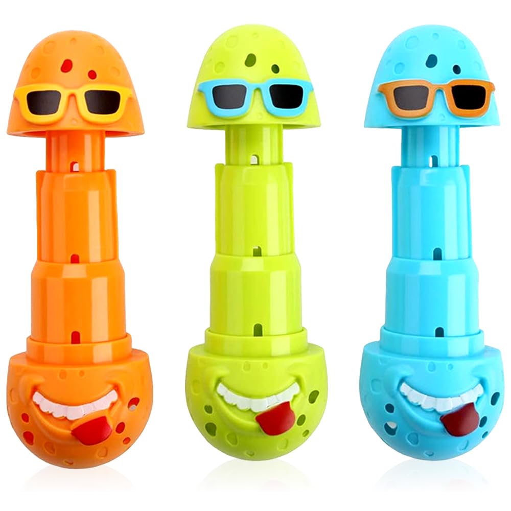 Juguetes Bbuceo, Juegos para Bucear en el Agua, Jugar en Piscinas, Palos Dive Sticks Buceo Juguetes, Regalos para Niños - 3 Piezas