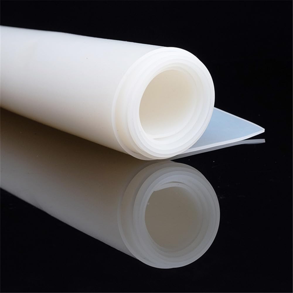 Materiale in foglio di gomma siliconica morbida elastica trasparente | For tappetino in silicone manuale fai da te(400x400x10mm)