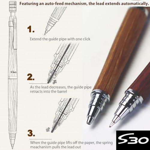Image of Pilot HPS-3SK-DR Deep Red S30 0.5 Automatic