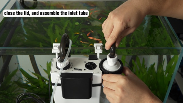 Image of hygger Quiet Hang On Back Aquarium Filter