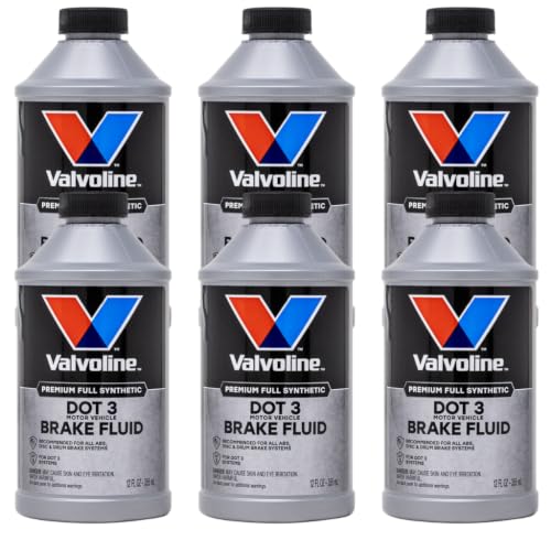 Image of Valvoline DOT 3 Synthetic Brake Fluid, 12 oz, 6-Pack