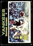1971 Topps #5 Thurman Munson New York Yankees (Baseball Card) GOOD Yankees