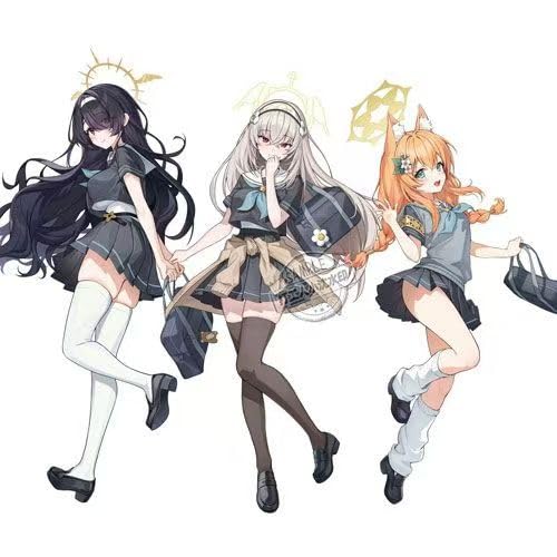 Amazon.co.jp: ブルアカ 歌住サクラコ 伊落マリー 若葉ヒナタ JK