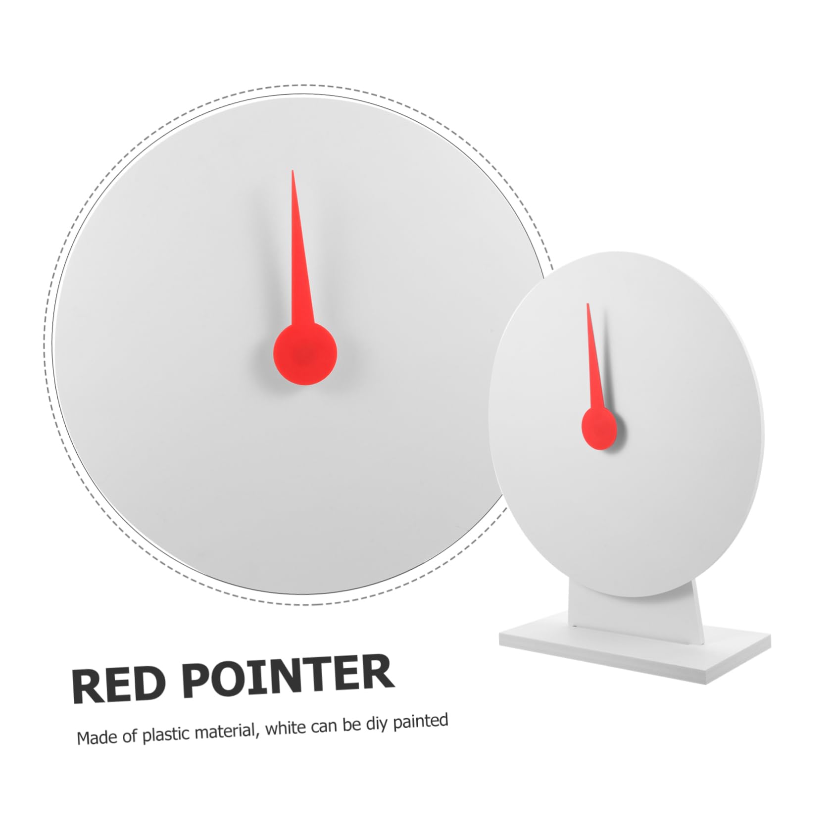 HOOTNEE Portable Turntable Plastic Prize Wheel Rotatable Sections for DIY Games