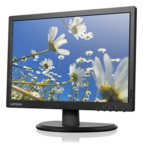 Image of Lenovo Thinkvision E2054 19.5 Inch LED Backlit LCD Monitor - HD, IPS Panel with VGA, Black