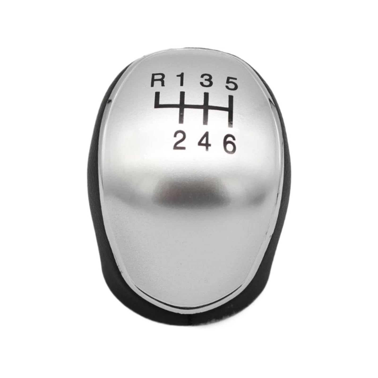 Kunyos Silver 6 Speed For Mondeo 4 Mk4 For Focus S-Max C- Max Kuga Galaxy Sporty Gear Shift Knob